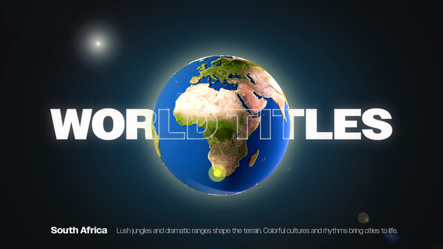 World Map Callout Titles