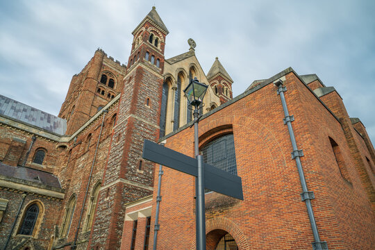 Cathedral and Abbey Church of Saint Alban in St.Albans, UK