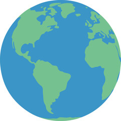 Fototapeta premium Earth with grid and latitude longitude markers