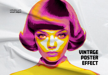 Vintage Poster Effect