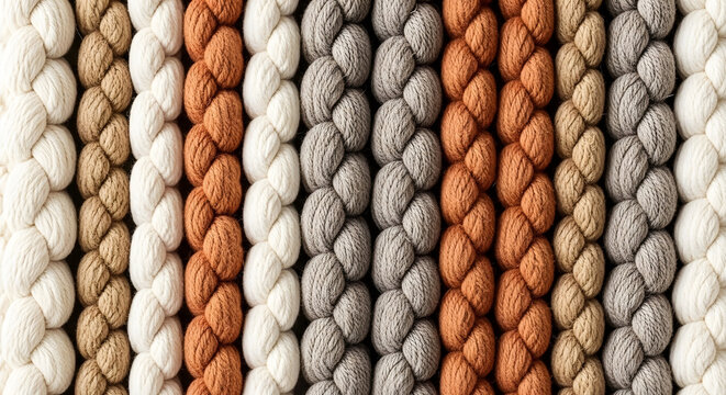 Braided rope texture pattern nautical material background strong fiber surface design marine concept