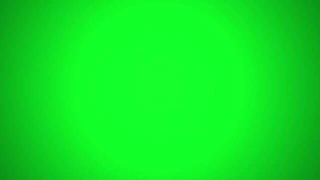 Vignette shadow overlay on green screen background. Realistic dramatic border shadow effect, dark ambient lighting, and chroma key animated video element.