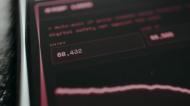 Application indicating an entry value for a Stop Loss