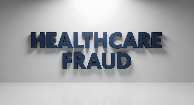 Healthcare Fraud Concept With 3d Illustration