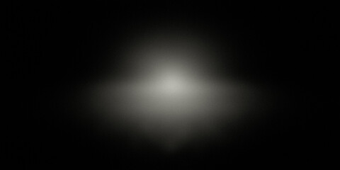 A bright light shines in the darkness of space with a black background © Nusrat