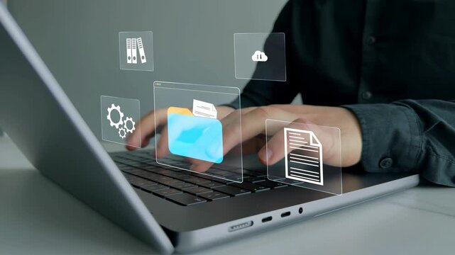 Process automation to efficiently manage files and documentation storage.System online documentation database and document management.Archiving documents in folders for efficient management secure.	
