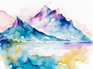 Obraz premium abstract watercolor background