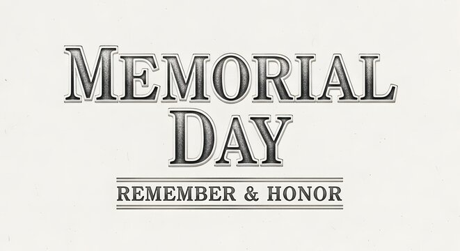 Usa memorial day flag tribute honoring heroes on flag day