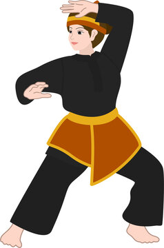 indonesian traditional sport pencak silat 