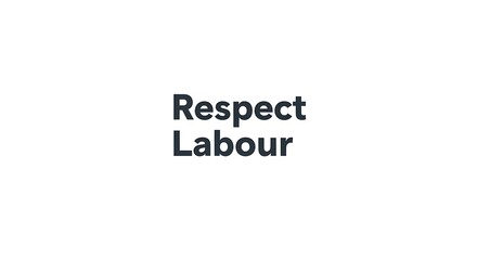 Fototapeta premium Respect Labour Day Celebration with Workers on International Worker Day