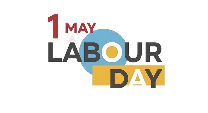 Happy Labour Day Celebration on May 1st International Worker Day