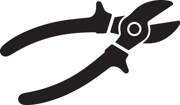 A pair of pruning shears or secateurs with handles and blades for gardening and plant care  cutting and trimming tools
