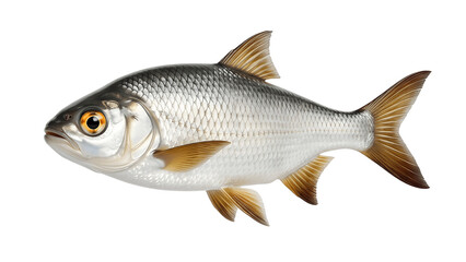 Obraz premium A realistic image of a fish isolated on transparent background
