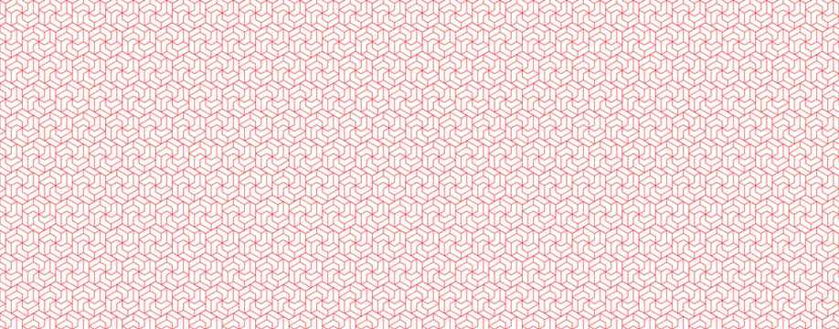 Abstract pink geometric seamless pattern background. Minimalist pastel pink geometric lattice texture. Soft pink symmetric mandala style background. Vector illustration