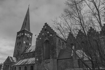 Obraz premium Frühling in Aarhus, Dänemark