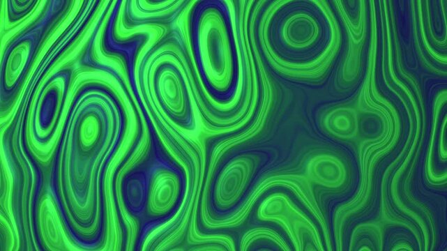 Vibrant abstract fluid background featuring an mesmerizing interplay of dynamic emerald green and deep sapphire blue swirling liquid patterns, creating a captivating and hypnotic visual texture