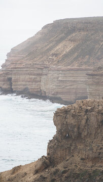 Kalbarri National Park Coastal Cliff Landscapes in Australia.