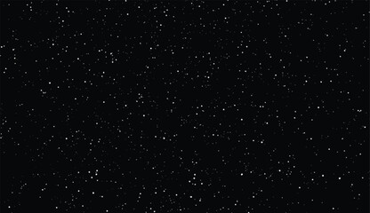 Night sky background with glowing white stars © yaqoob