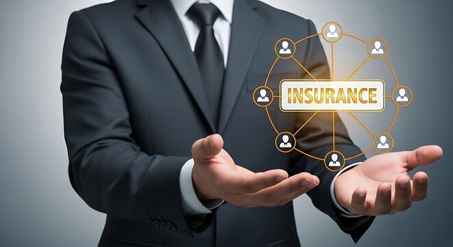 The Insurance Professional Offering Protection And Security To Clients