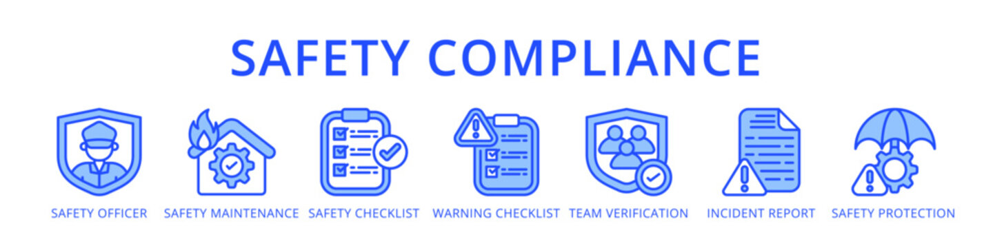 Safety Compliance Complete EHS Compliance Workflow from Safety Officer and Checklist to Incident Report and Protection