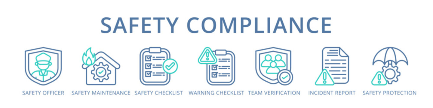 Safety Compliance Complete EHS Compliance Workflow from Safety Officer and Checklist to Incident Report and Protection