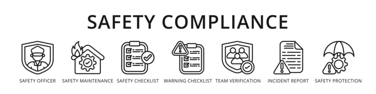 Safety Compliance Complete EHS Compliance Workflow from Safety Officer and Checklist to Incident Report and Protection