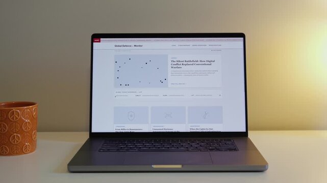 Digital Warfare is Changing the Economics and Rules of Combat Battles Worldwide - Wartime News Concept