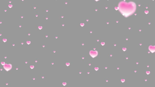 Star Gray Hearts, Love, Valentine's Day business promo video corporate presentation animation template marketing advertising intro opener brand commercial motion graphics modern dynamic clean minimal 