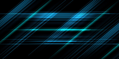 Obraz premium Abstract dark blue shape with different shades