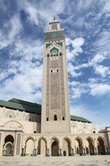 Fototapeta premium Mezquita de Hassan II
