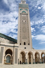 Fototapeta premium Mezquita de Hassan II