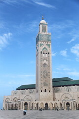 Fototapeta premium mezquita de hassan ii