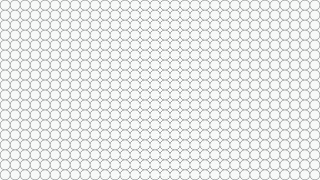 Seamless geometric pattern of interlocking circles a minimalist background texture for graphic design and digital art repeating motif on white