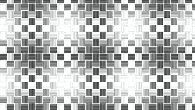 Seamless pattern of small grey square tiles with white grout lines