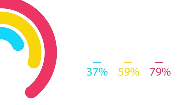 Infographics series. Incremental percentages, subscribers, plans, progress.