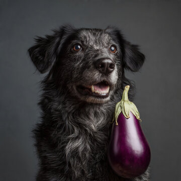 food animal is a eggplant Hungarian mudi (3)