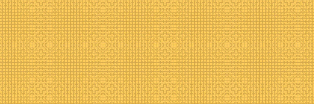 Yellow fabric texture background with woven pattern