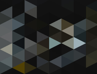 Fototapeta premium a digital geometric abstract artwork featuring a pattern of interlocking triangles