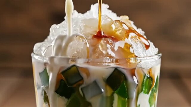 Es Cendol Indonesian Drink Advertisement