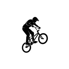 Fototapeta premium Professional cyclist riding a bicycle.