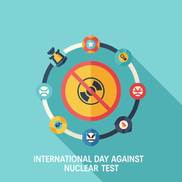 International Day Against Nuclear Test awareness campaign.