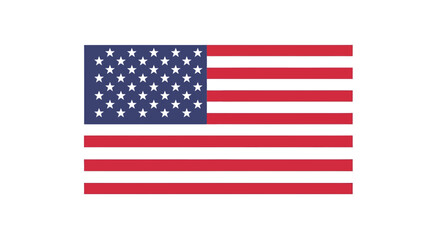 Obraz premium United States Flag Patriotic Symbol Iconic Stars and Stripes American National Banner