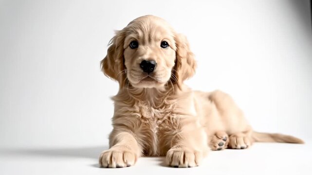 Adorable Kitten Morphs into Golden Retriever Puppy!