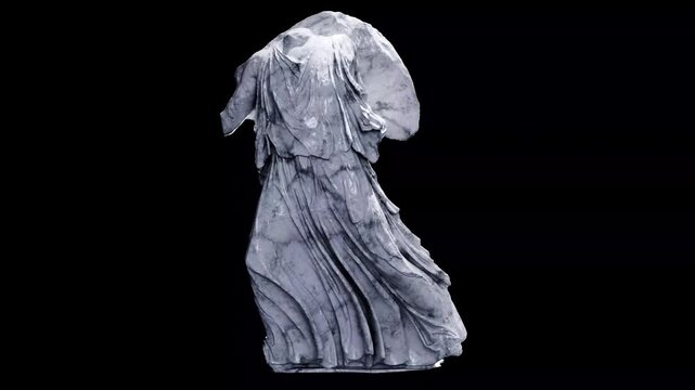 Sculpture of Artemis Made with 3D render not AI
