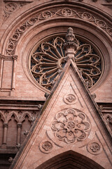 Obraz premium detail of the church of the holy sepulchre
