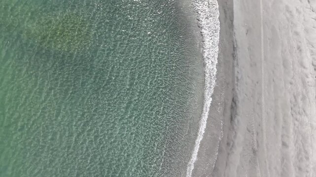 Estero Coyote Punta Abreojos Baja California Sur Mexico Coastal Lagoon Aerial 4K