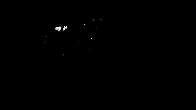 Cartoon Smoke Disappear Effect Animation Smooth Loop