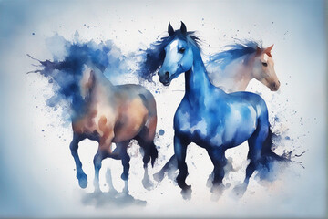 Naklejka premium abstract watercolor background