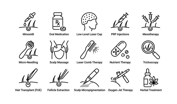 Hair restoration treatments: from minoxidil to herbal solutions