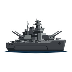 Fototapeta premium vector of sea warships type 9